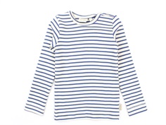 Petit Piao t-shirt moonlight blue/offwhite striber